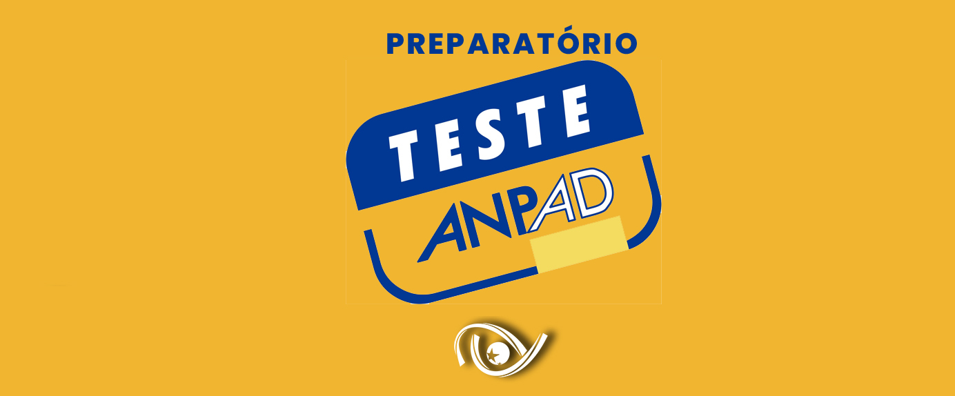 Teste Anpad 2022 - 2023 - Curso de provas ao vivo para a edição de novembro  de 2022